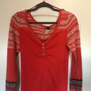 We The Free Thermal Sweater